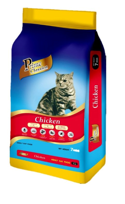 prime classica adult cat food Chicken flavor